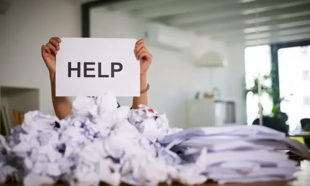 Help desk drowning in tickets