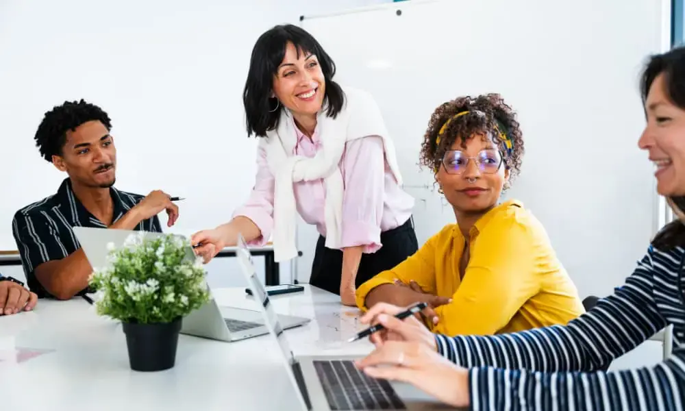 I.T. professional providing cybersecurity culture employee training.